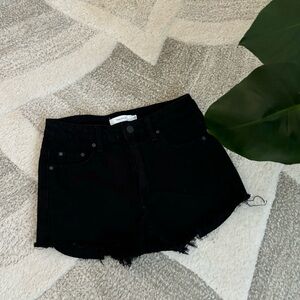 ARITZIA TALULA | High Waisted Jean Shorts